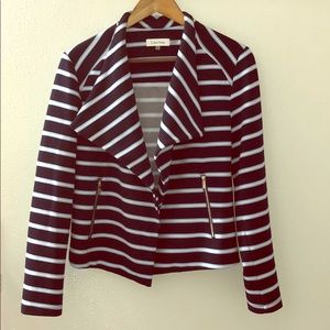 - Calvin Klein Nautical Striped short waisted cardigan SP